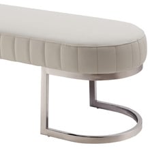 Ethan Velvet Ottoman Bench